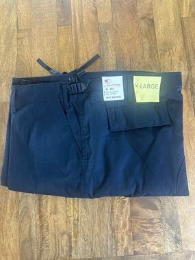 X-Large Navy Cargo Pants with Utility Pockets